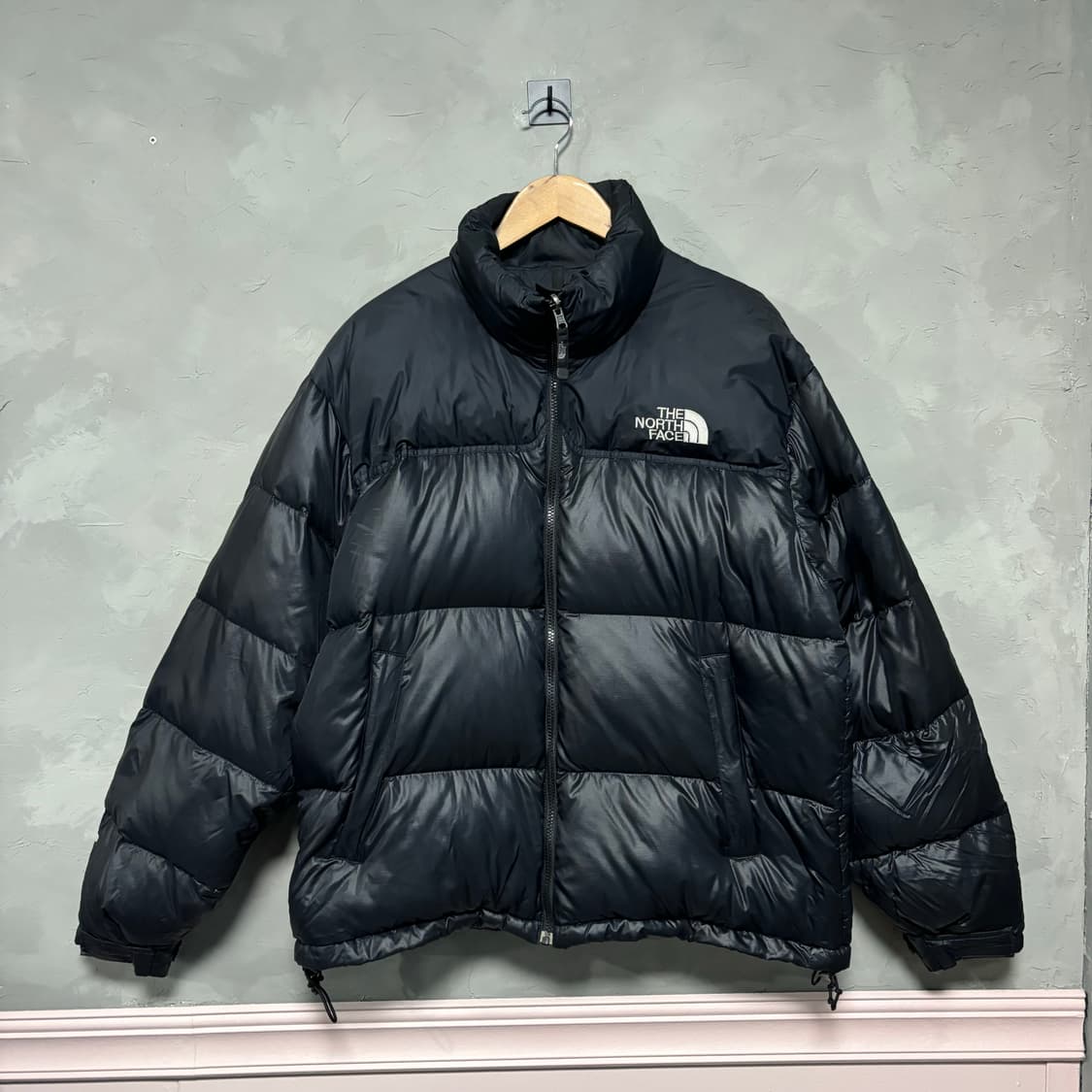 노스페이스 눕시 700 구스다운 패딩 검정 상품이미지1