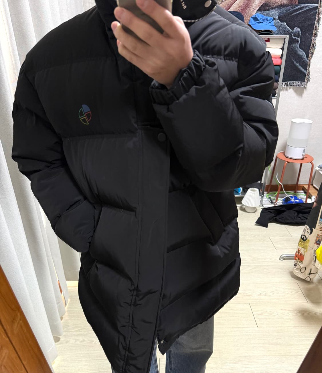 아더에러 슬라이스 패딩 상품이미지1