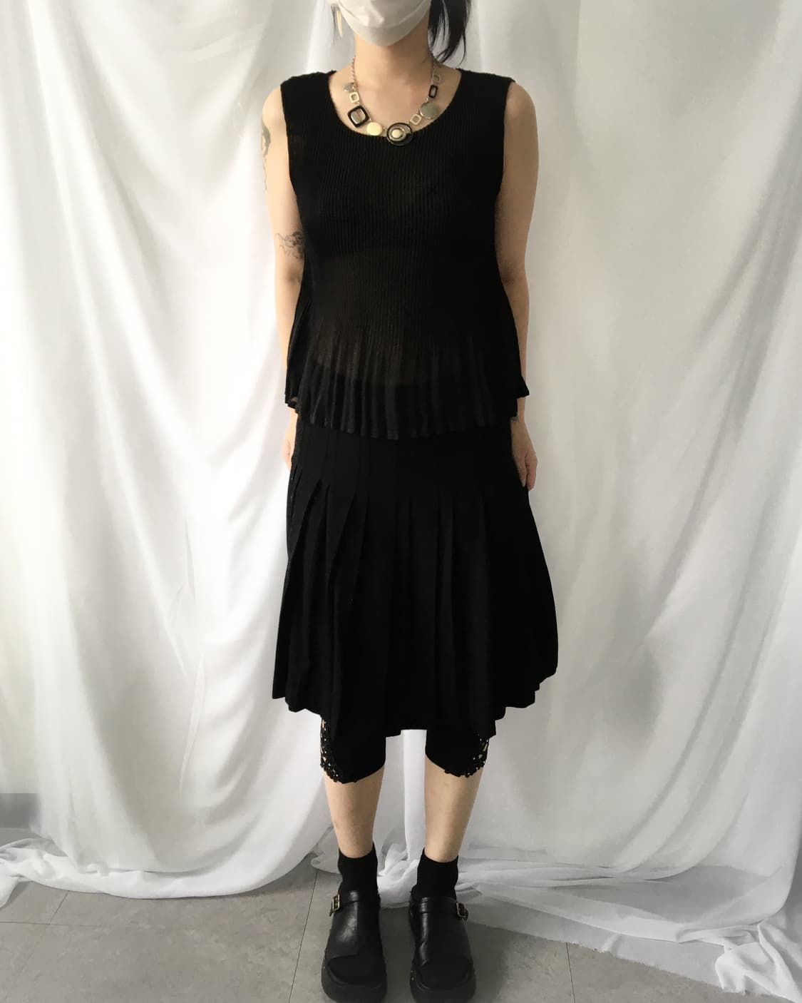 Pleats sleeveless 상품이미지5