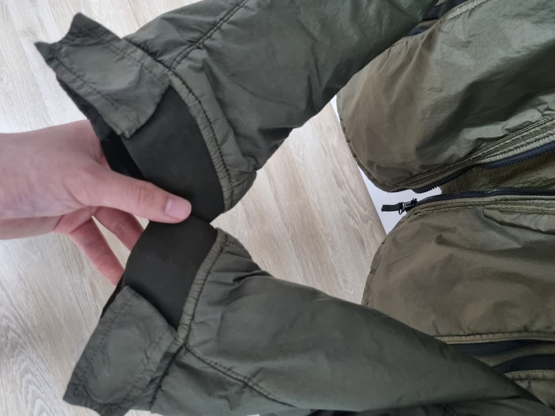 [ 백화점판 ] 스톤아일랜드 크링클랩스 나일론 자켓 M 상품이미지3