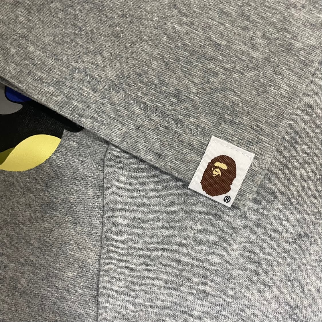 S) 베이프 스타 로고 에이프 헤드 멀티 컬러 반팔 티셔츠 새상품 상품이미지6