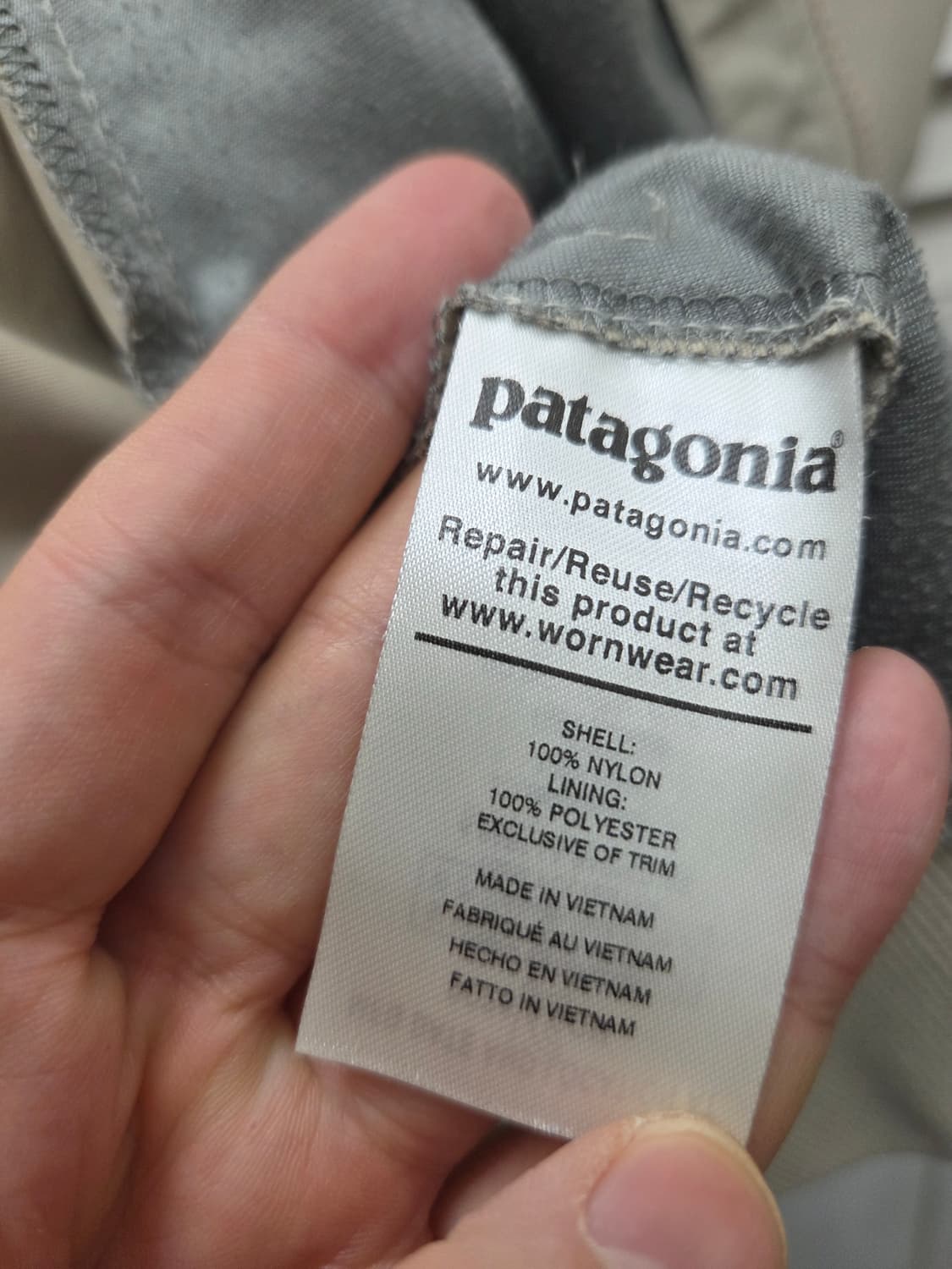 파타고니아 배기스 블루종 자켓 상품이미지6