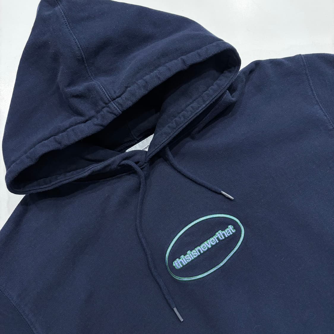 [XL] 디스이즈네버댓 네이비 후드티 C124 상품이미지3