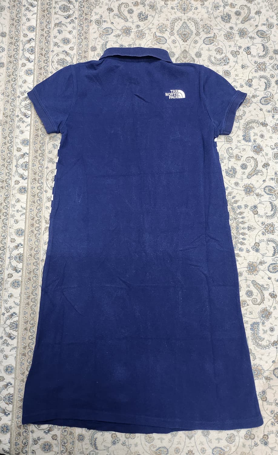 노스페이스 스트라이프 반팔 카라 원피스 M 상품이미지2