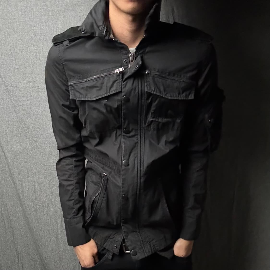 L.G.B. 멀티 지퍼 본디지 자켓 상품이미지1