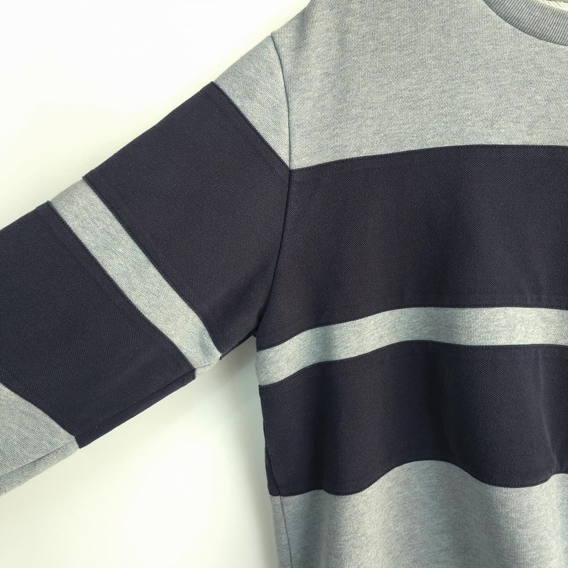 라코스테 Lacoste 배색 크루넥 맨투맨 100 상품이미지4