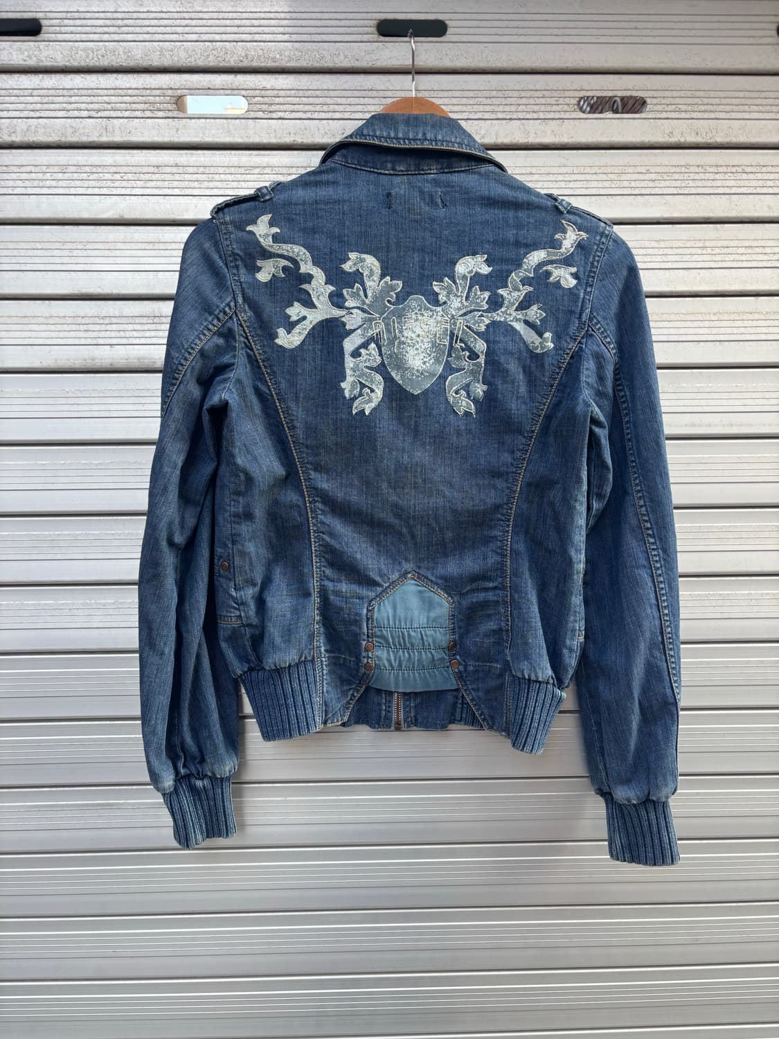Diesel Y2K Patch Crop Denim Jacket 상품이미지1