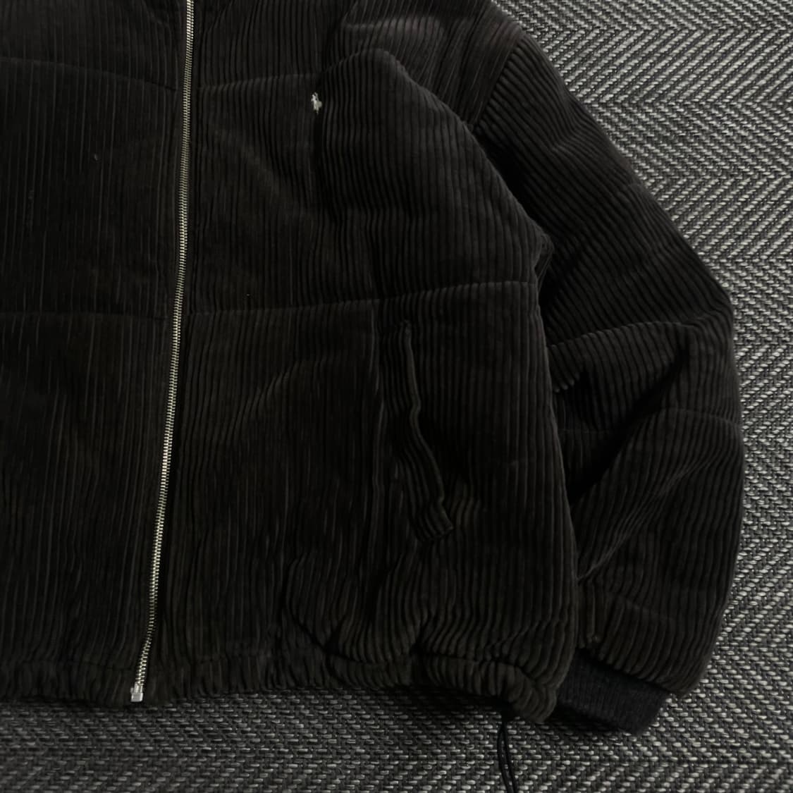 폴로 랄프로렌 포니 로고 코듀로이 패딩 점퍼 브라운y 3569 상품이미지3