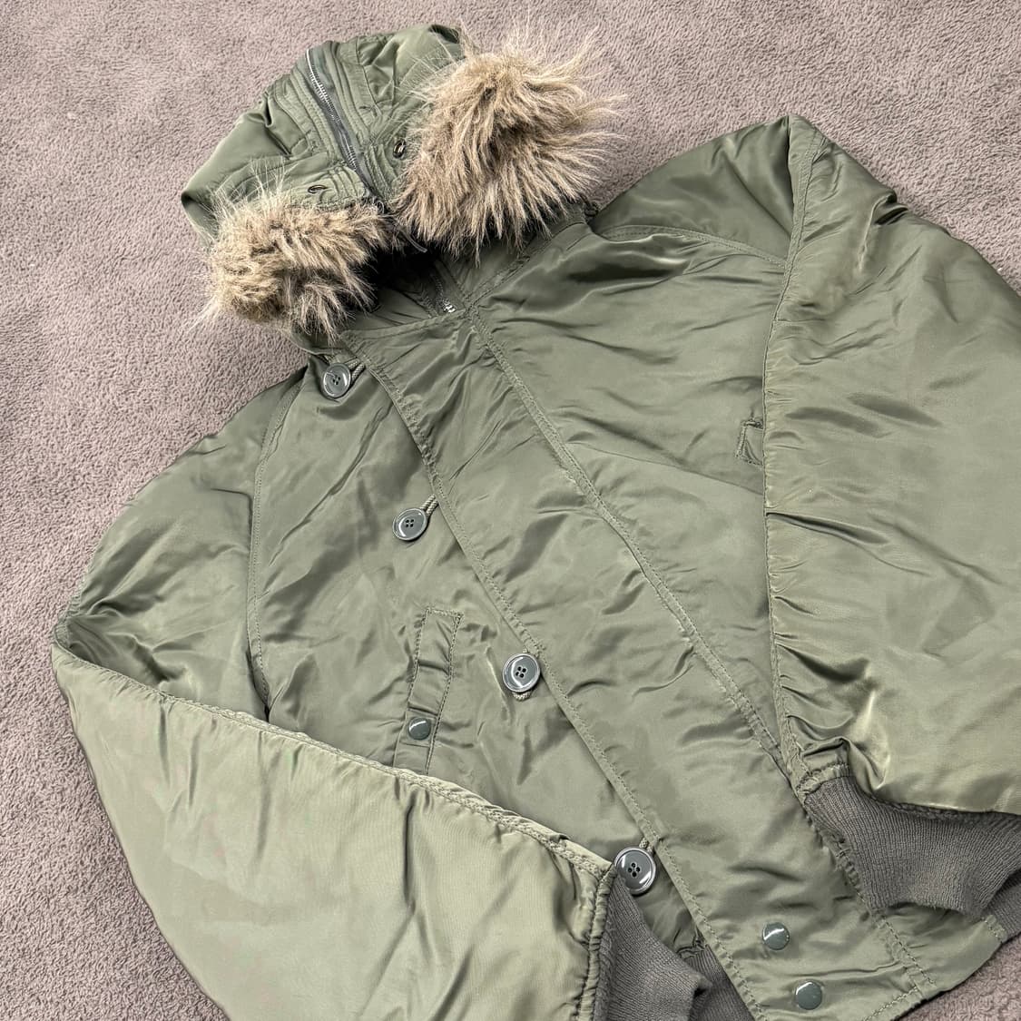 [정품/L] 알파 인더스트리 N-2B 플라이트 붐버 자켓 c1 상품이미지1