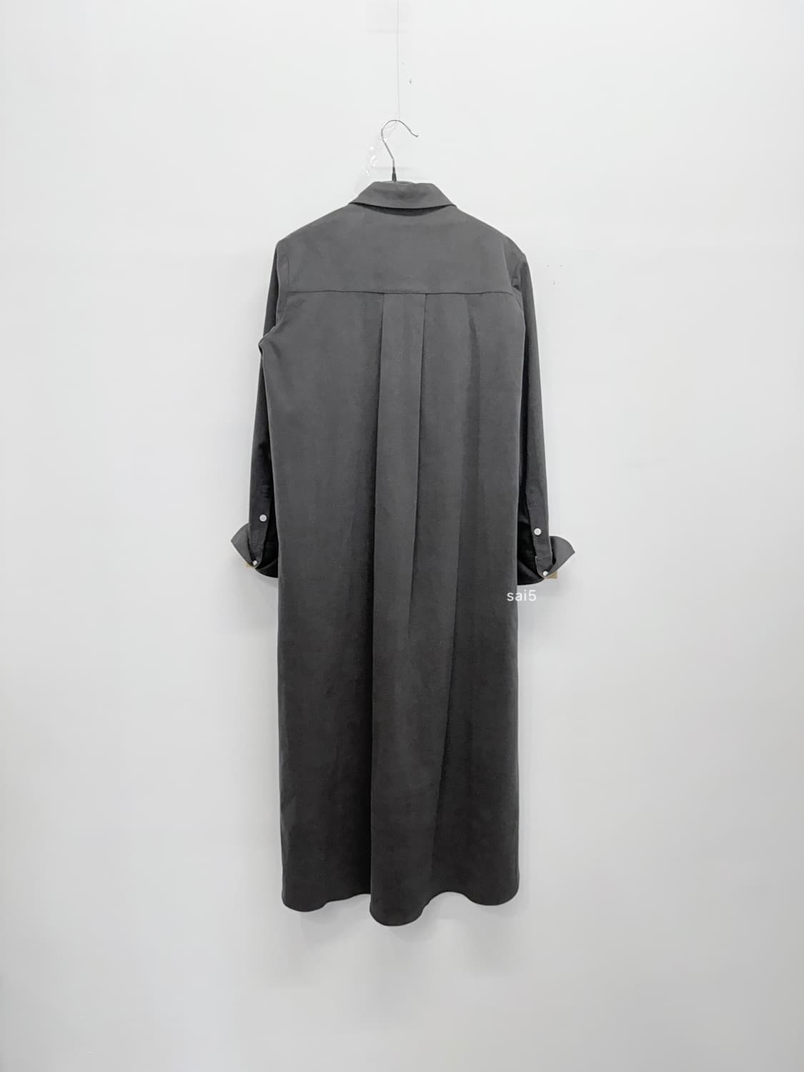 앤유 코펜하겐 셔츠형 롱 원피스 상품이미지2