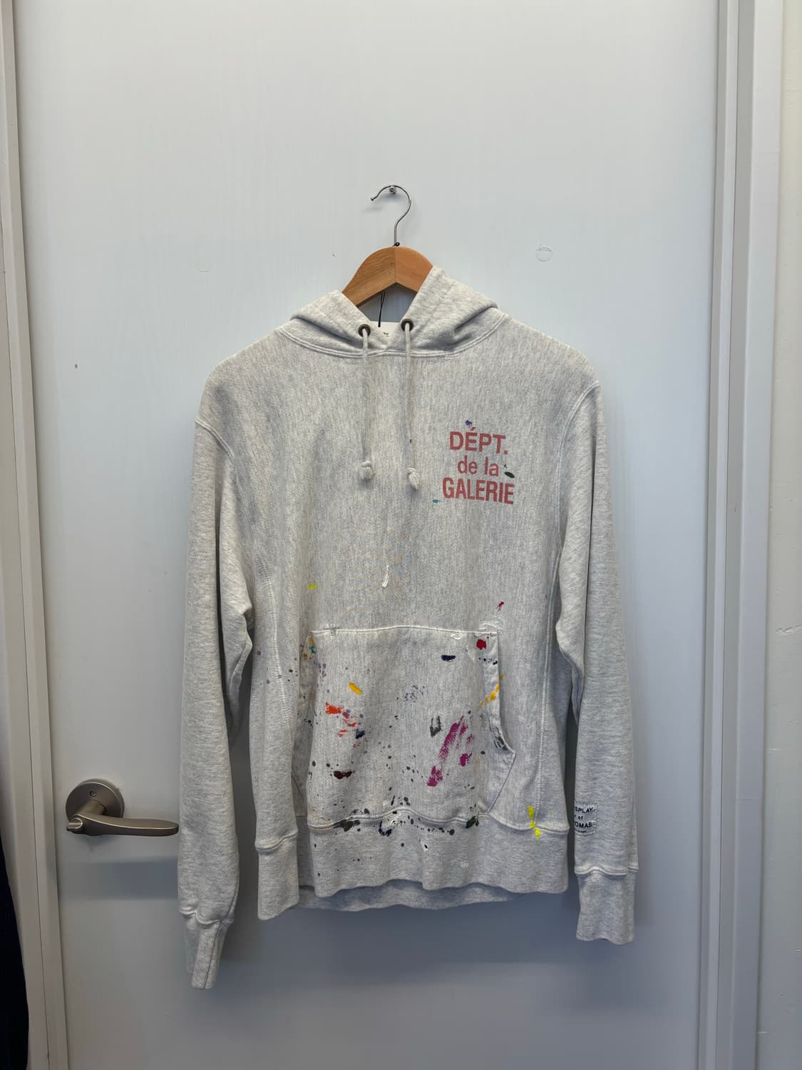Gallery dept painted logo hoodie 상품이미지1