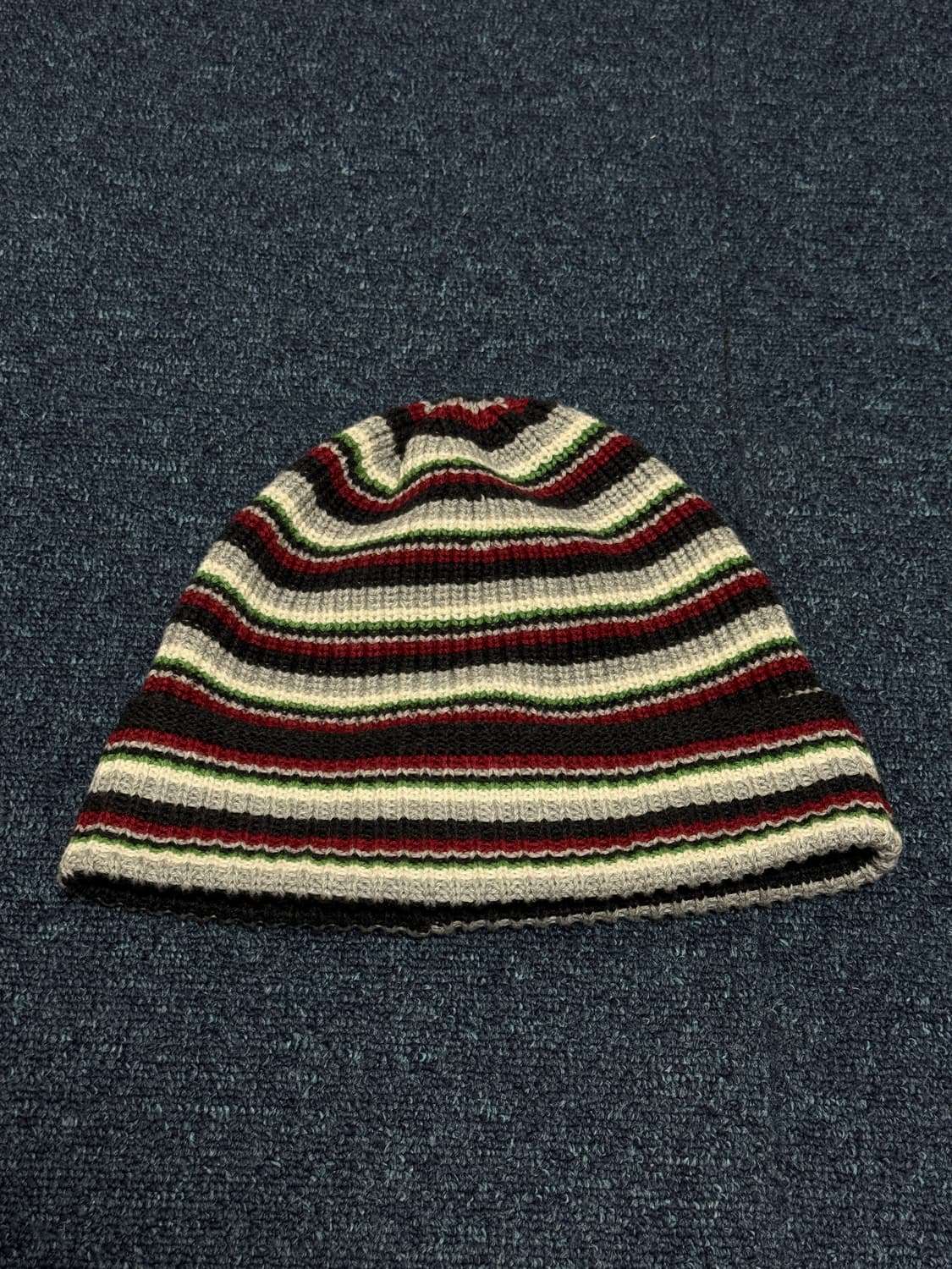 카키스 스트라이프 비니 상품이미지1