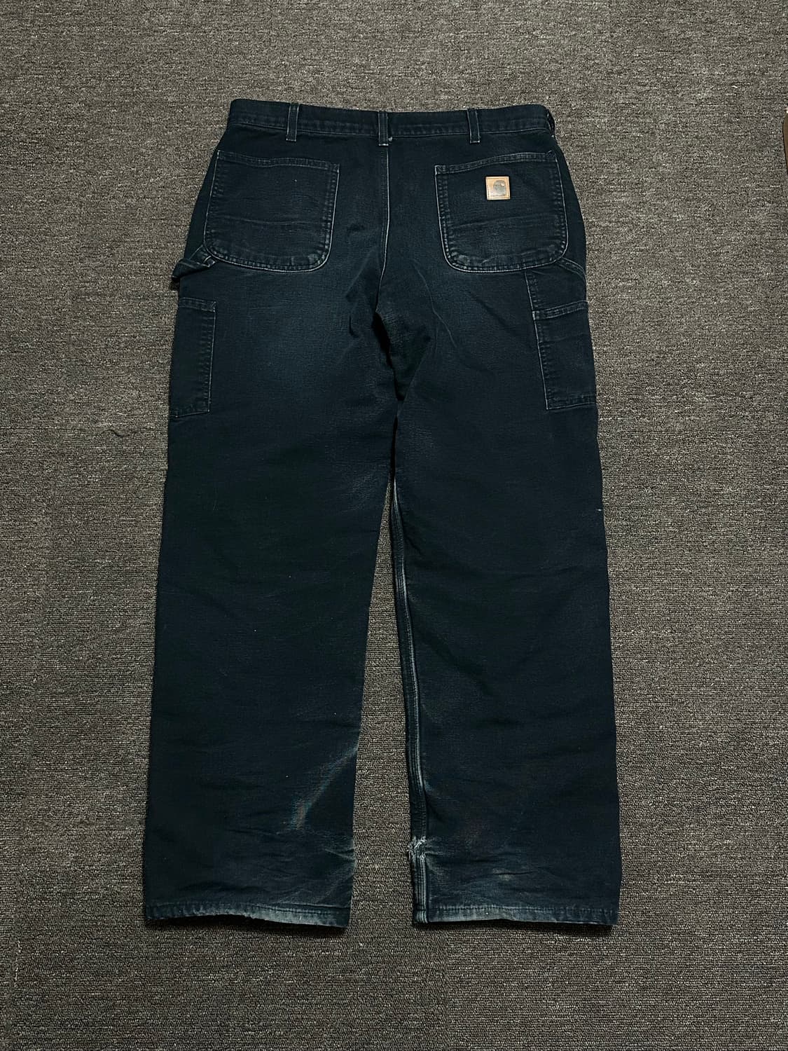 칼하트 싱글니 덕캔버스 워크팬츠 라이닝 36x32 상품이미지4