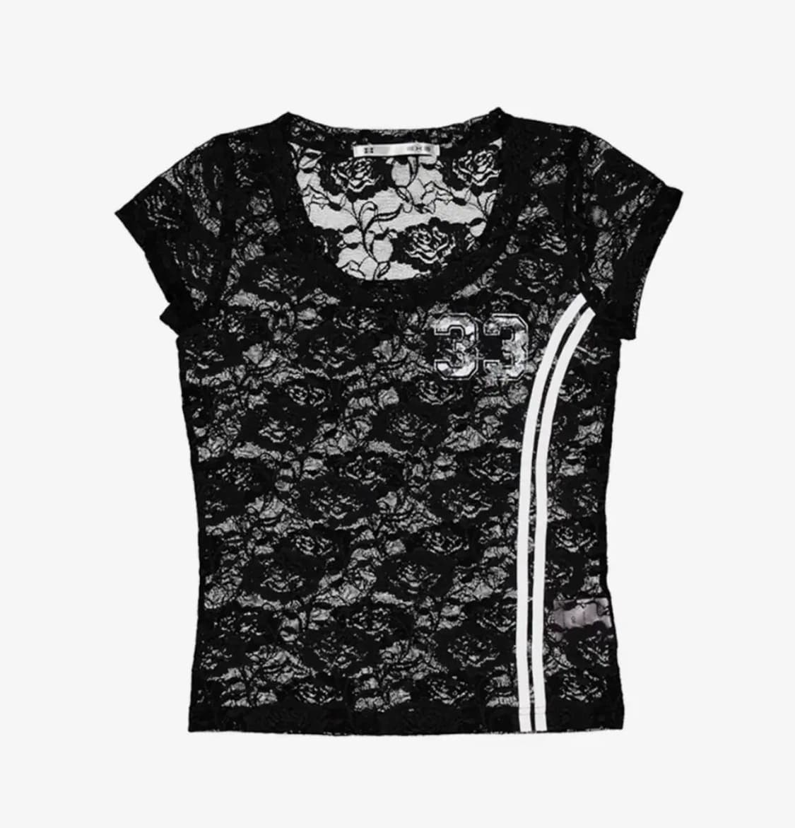 셋업이엑스이 33 레이스 탑 LACE TOP 상품이미지1