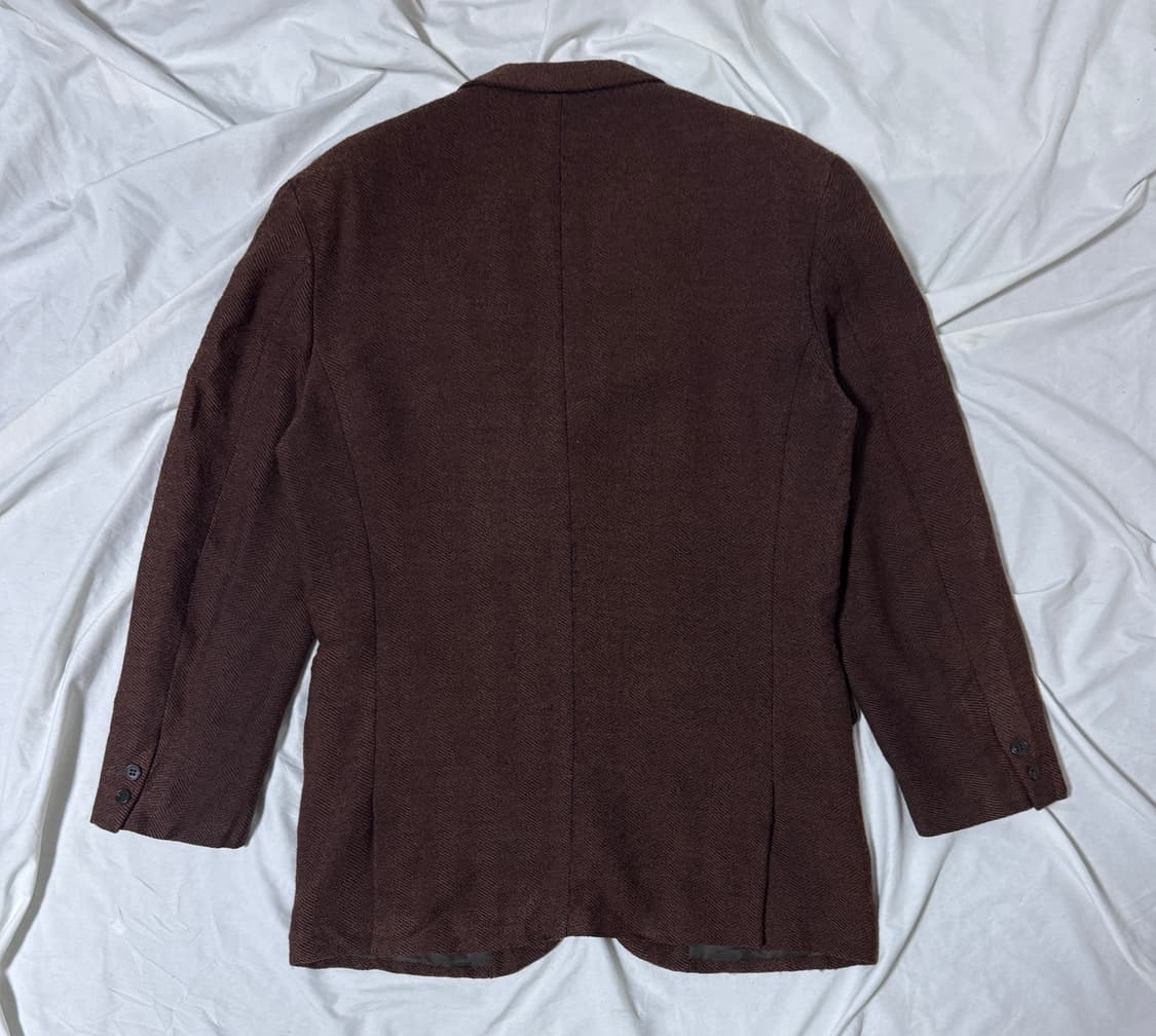 요지야마모토 AAR 헤링본 울 블레이저 상품이미지2