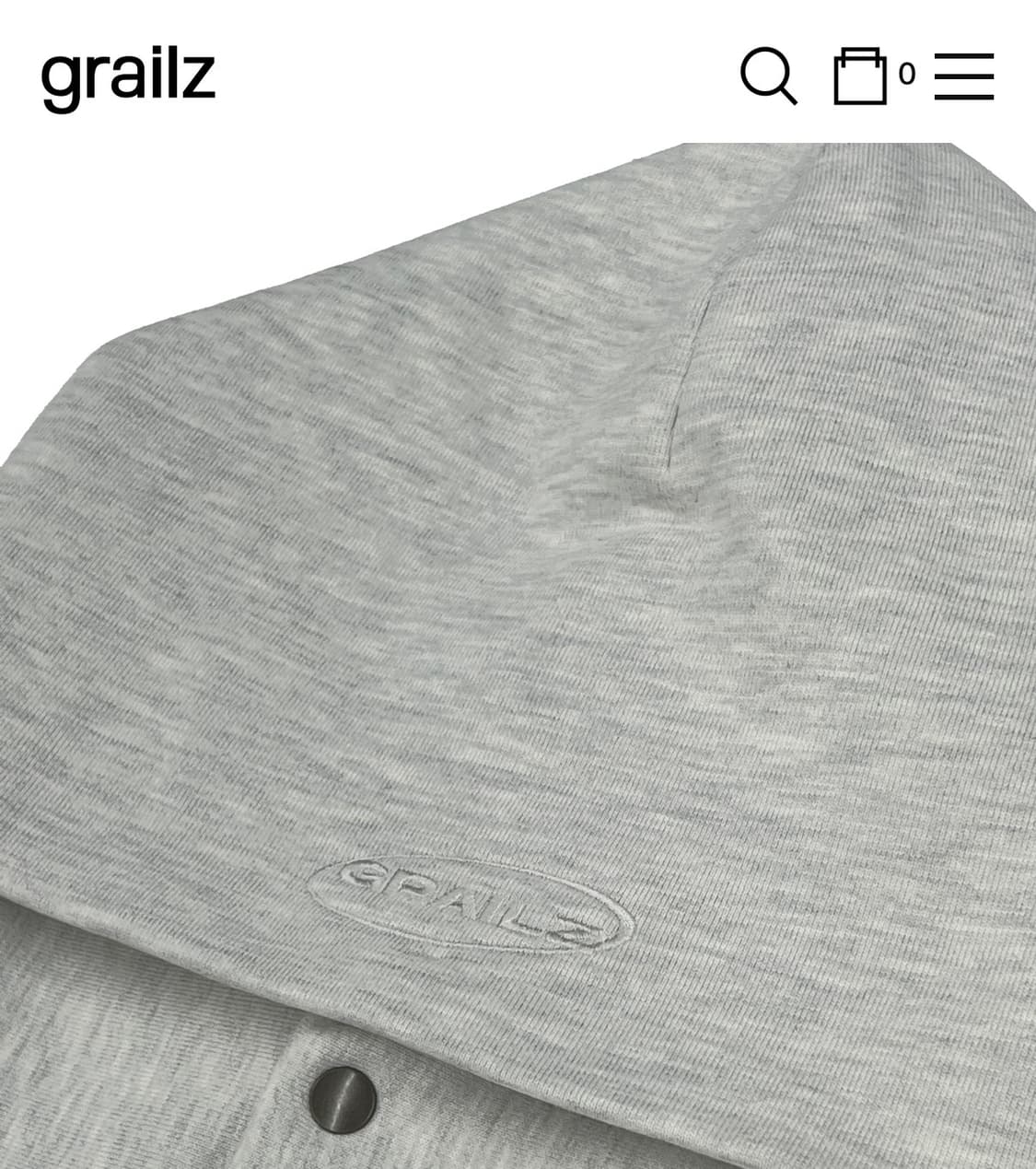 그레일즈 Grailz Geometry Hoodie 사이즈 1 판매합니다! 상품이미지2