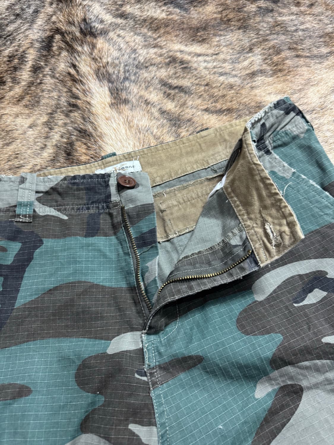 Vtg 카모 버뮤다팬츠 상품이미지4