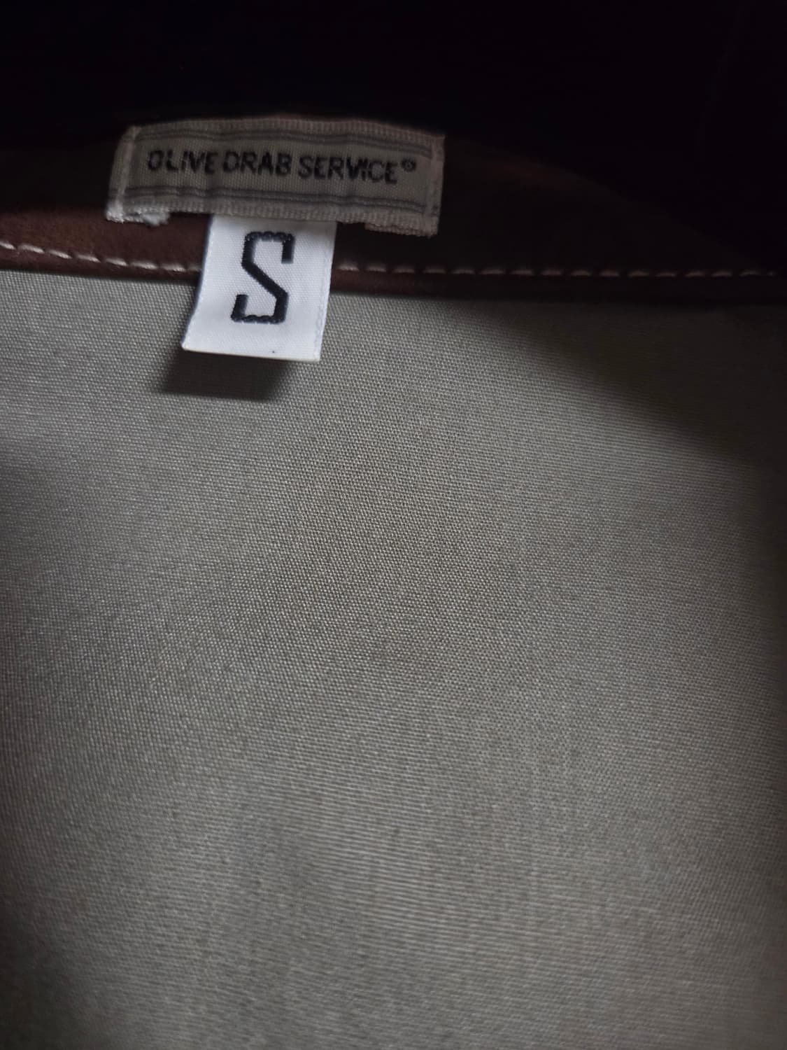 올리브드랩서비스 스웨이드 트러커자켓 상품이미지4