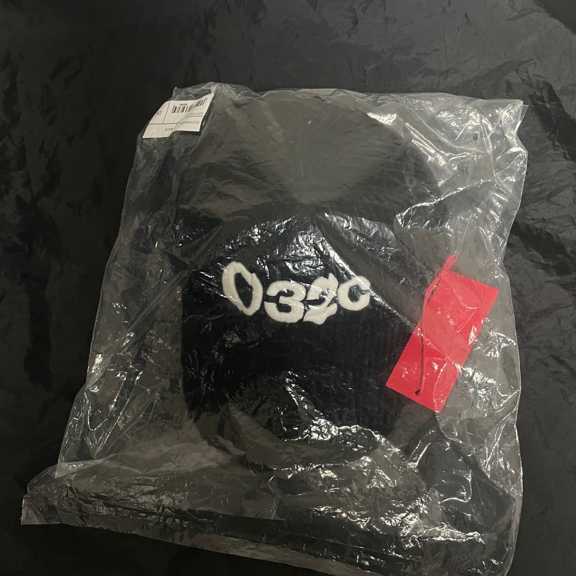 [os] 032c 글리치 볼캡 블랙 상품이미지2