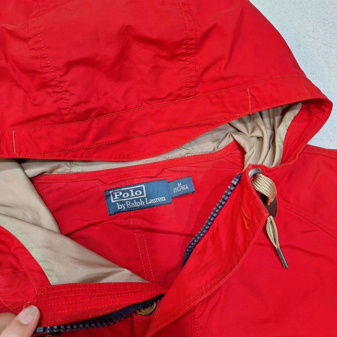 폴로랄프로렌  후드 바람막이M 상품이미지2