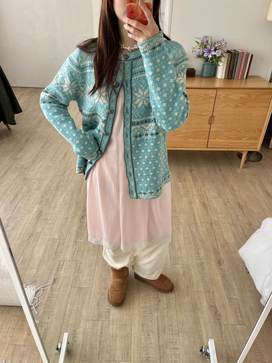 LL bean Nordic Cardigan 상품이미지5