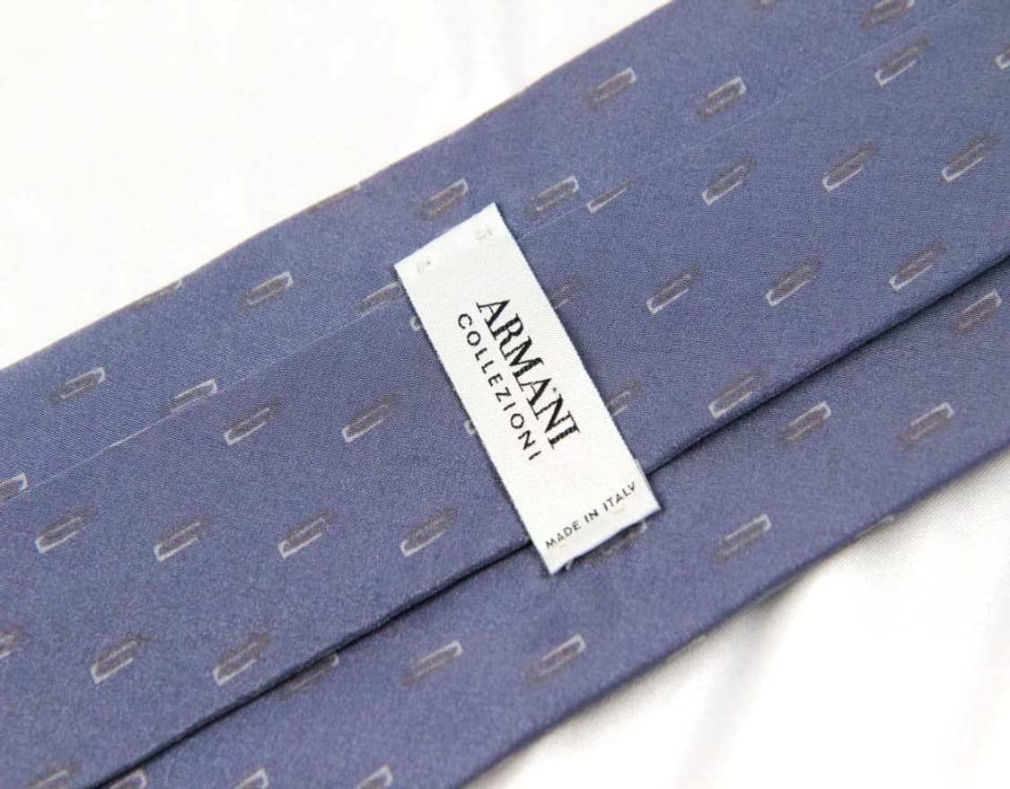 알마니 9.3cm A등급 클래식 남자 명품 넥타이 상품이미지3