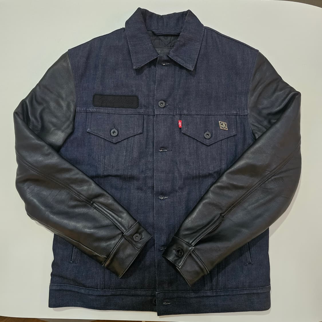 리바이스 x 네이버후드 x 스투시 콜라보 트러커  상품이미지3