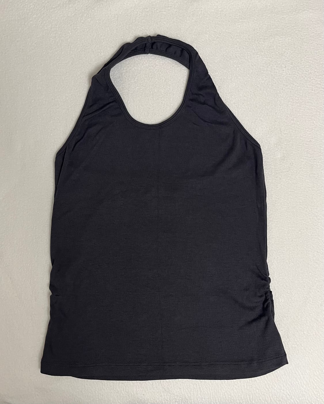 foeto all round halter sleeveless 차콜 상품이미지1