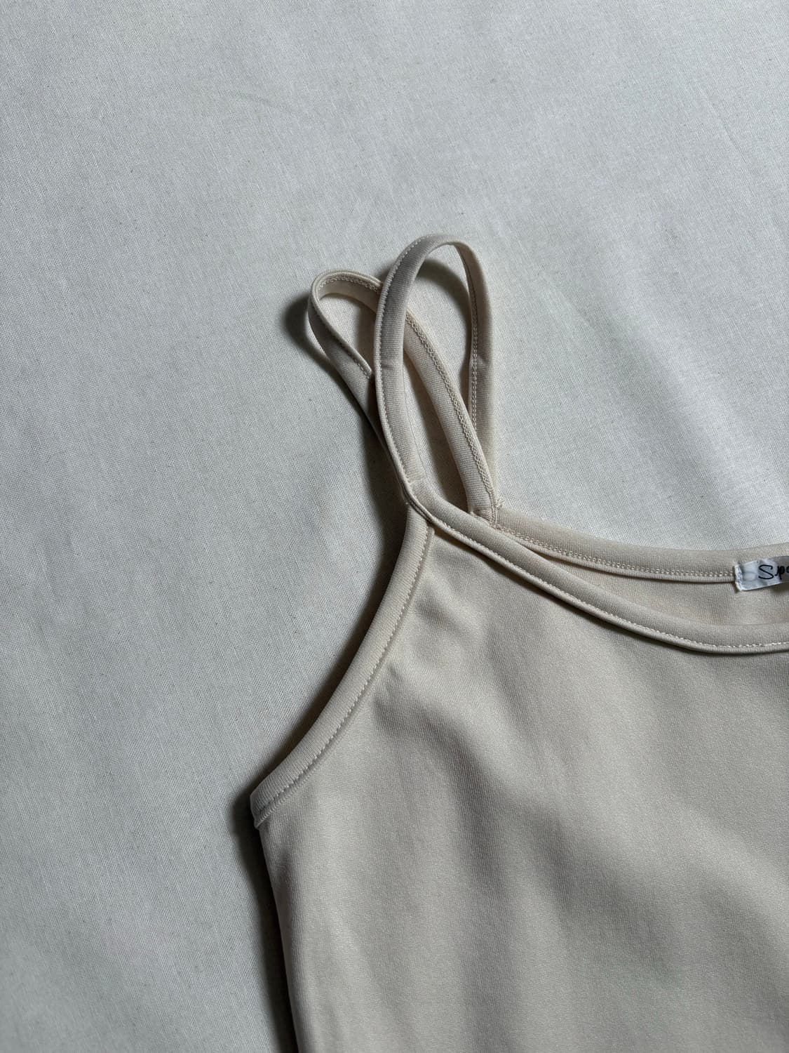 vintage double strap sleeveless top 상품이미지3