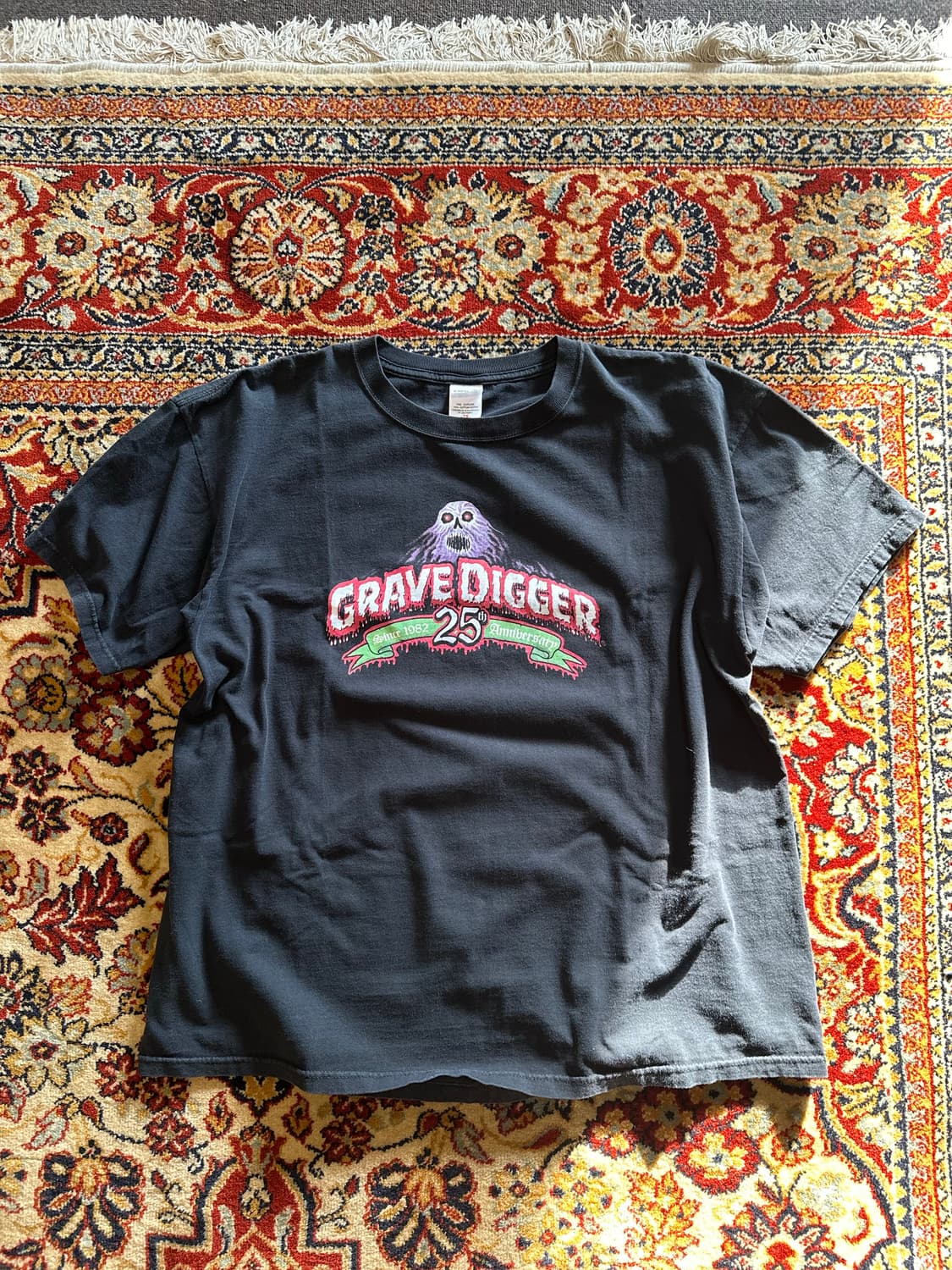 2008년 Grave Digger 25주년 티셔츠 - 2XL 상품이미지3