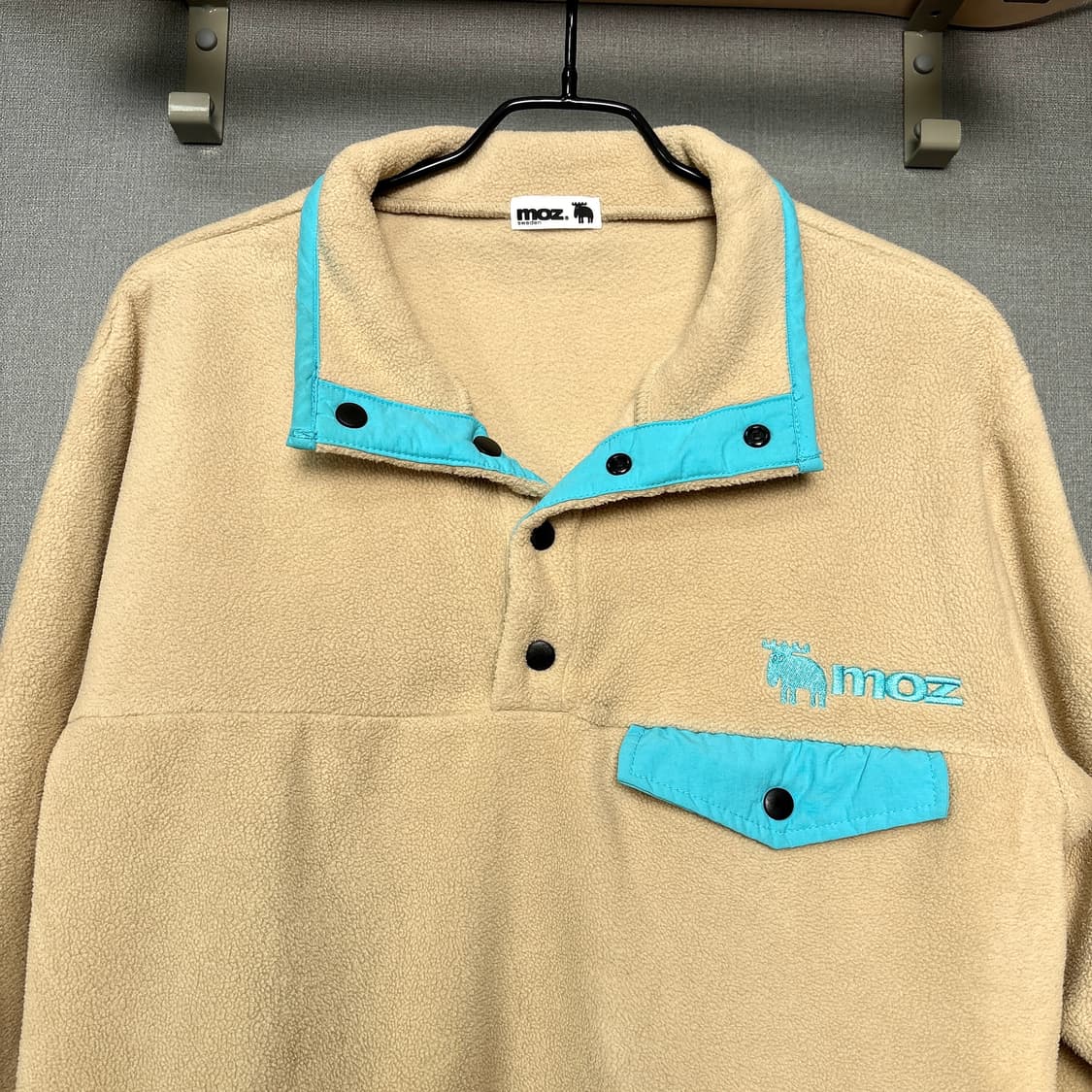 moz 빈티지 플리스풀오버 상품이미지3