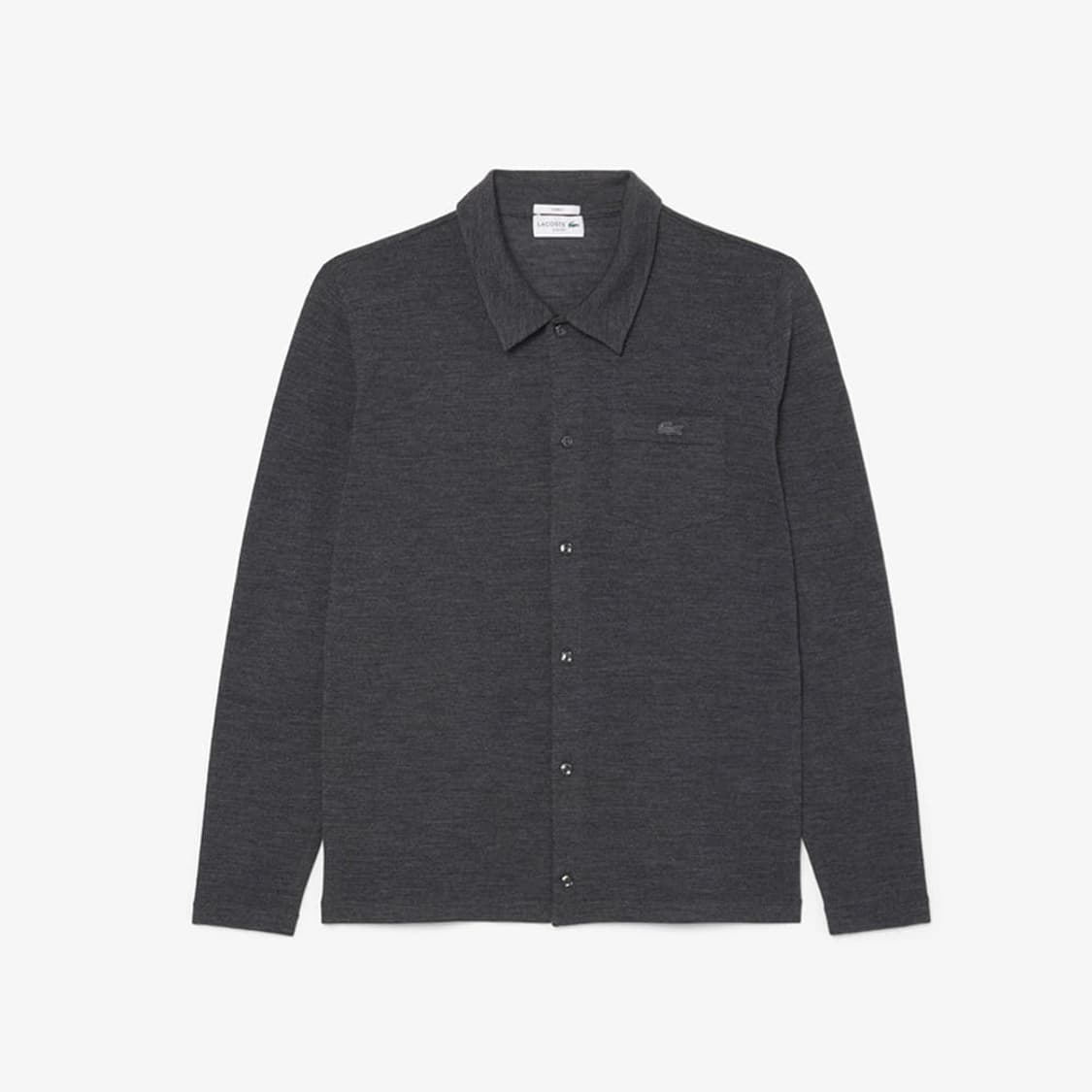 [0XL] 라코스테 메리노울 셔츠 가디건 상품이미지3