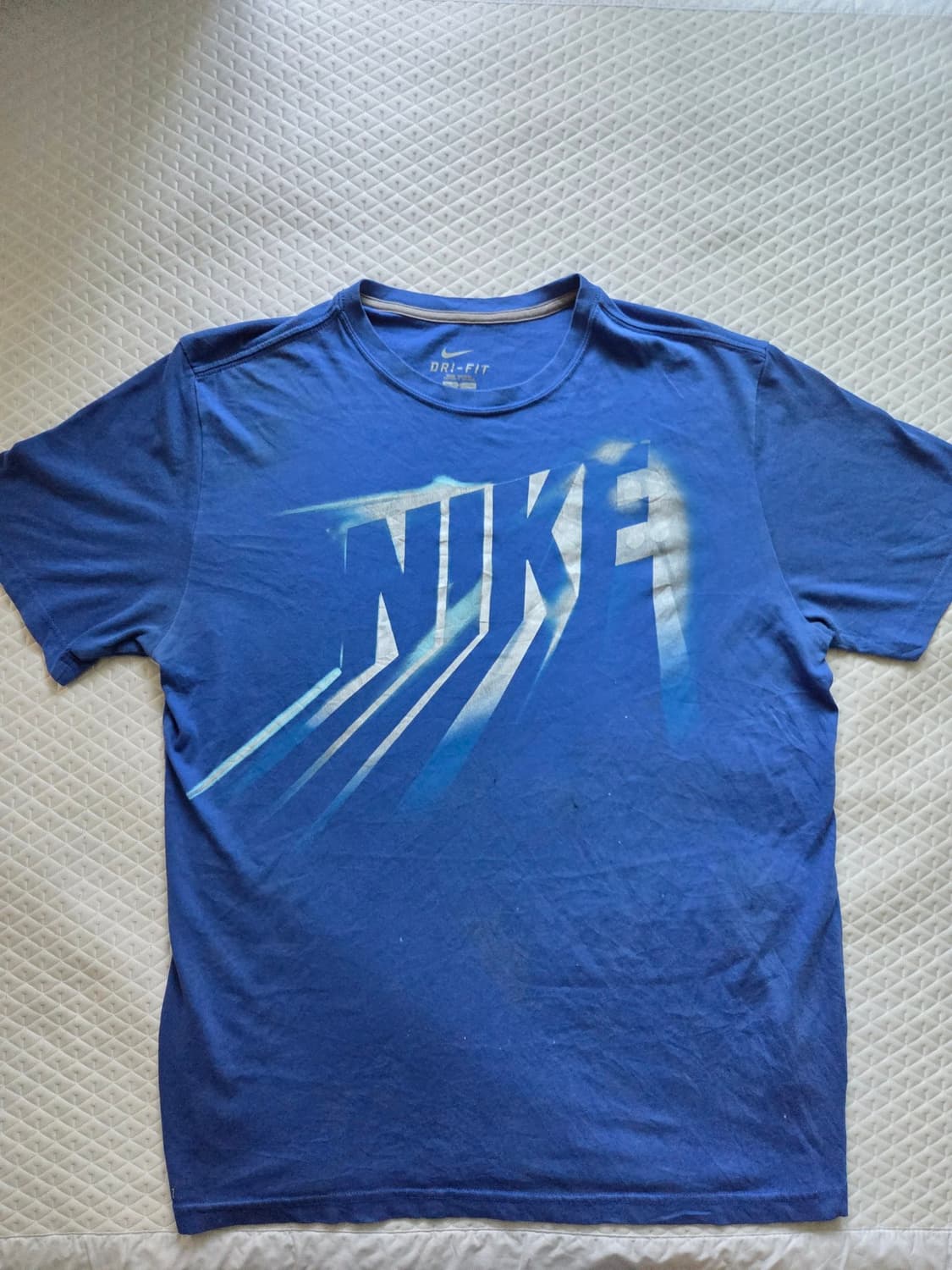 [NIKE] 나이키 빈티지 블루셔츠 상품이미지1