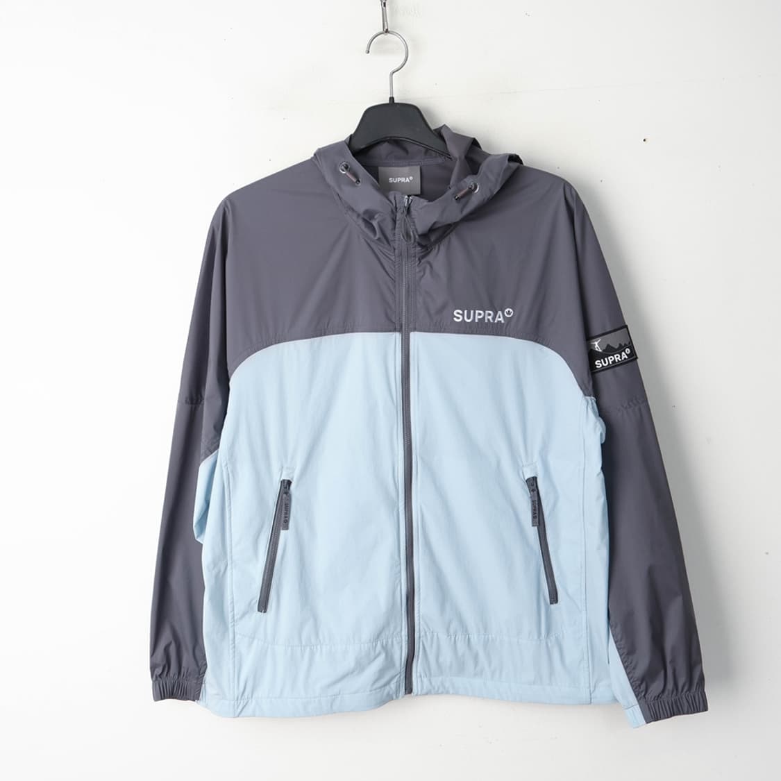 95/수프라 아웃도어 배색 경량 바람막이 자켓 상품이미지1