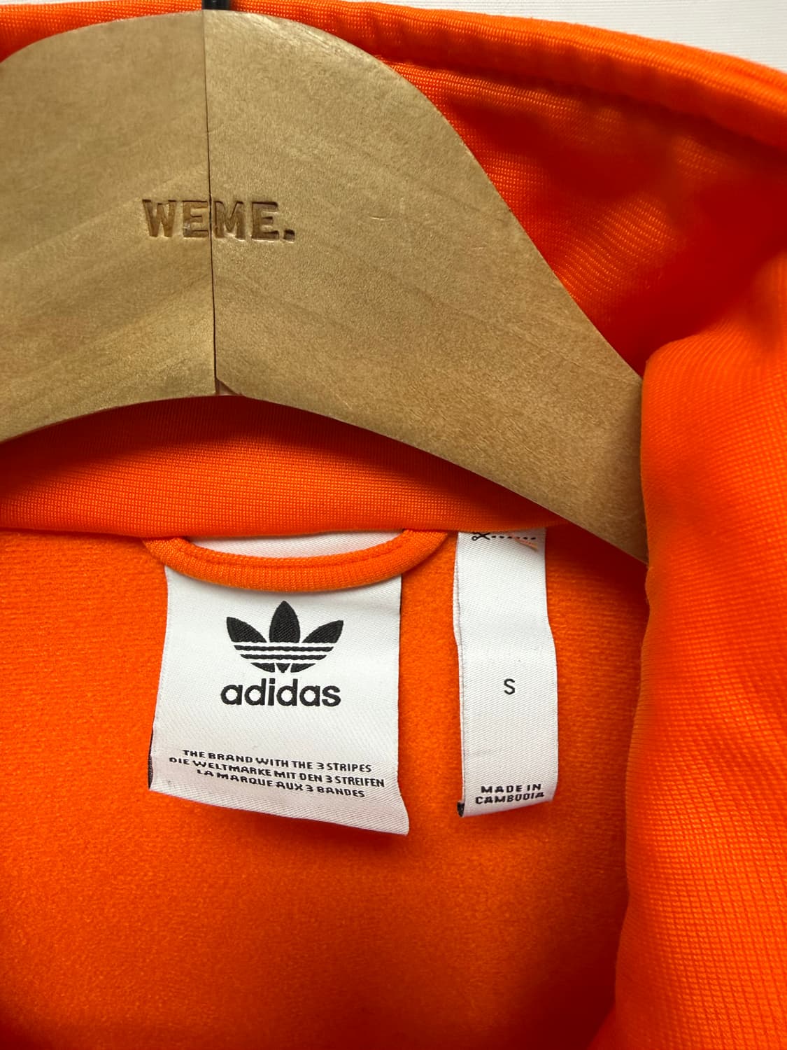 아디다스 오렌지 파이어버드 트레이닝 셋업 상품이미지3