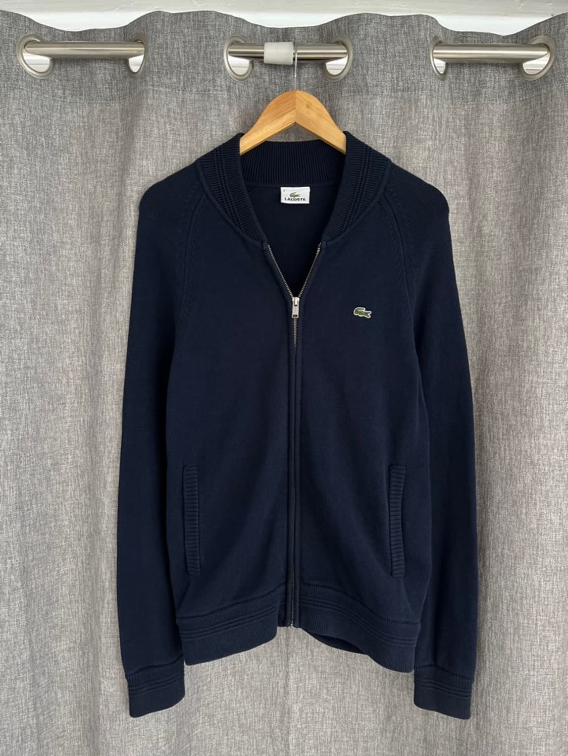 라코스테 니트 집업 가디건/#682 상품이미지1