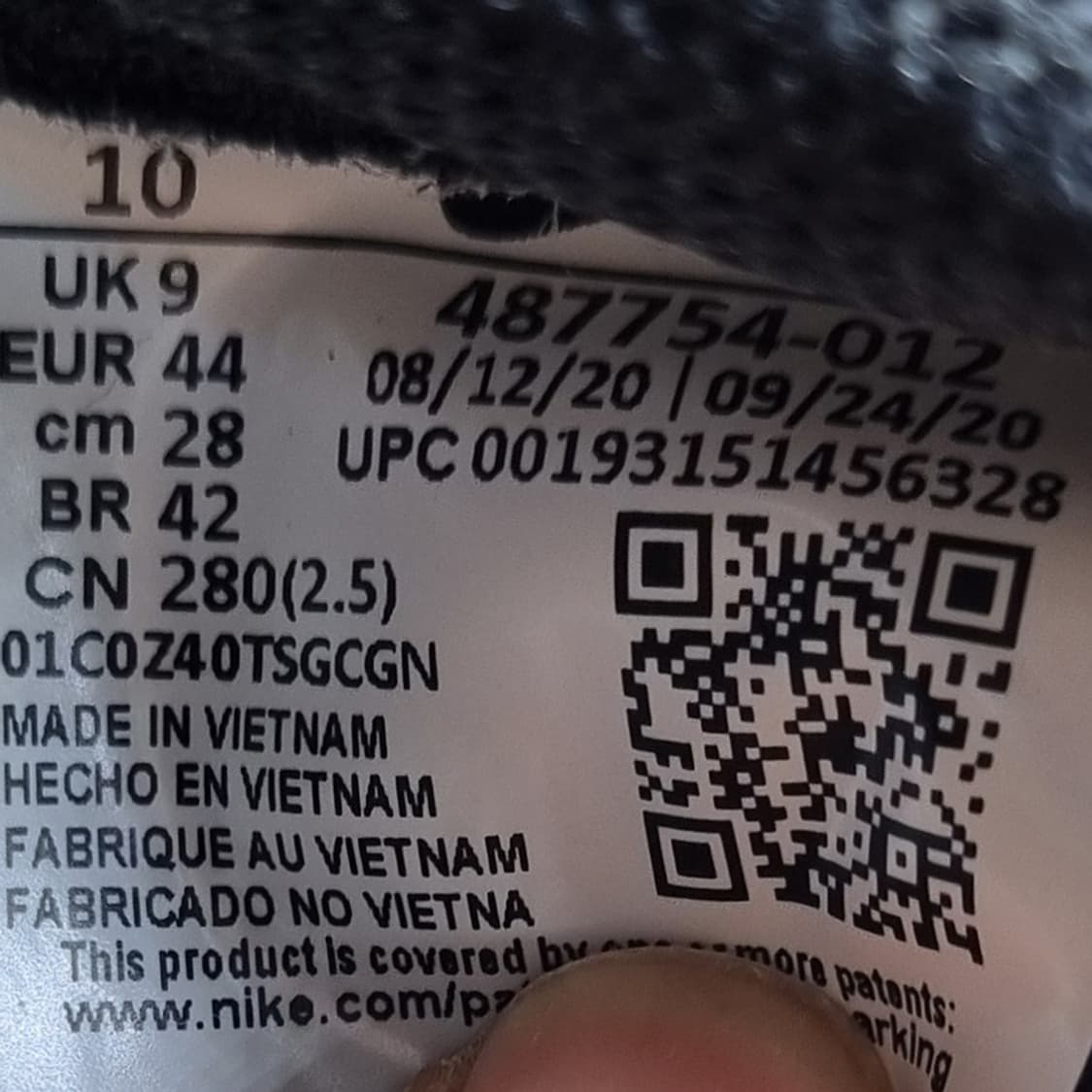 나이키 테일윈드79 검흰 남성운동화275  상품이미지6