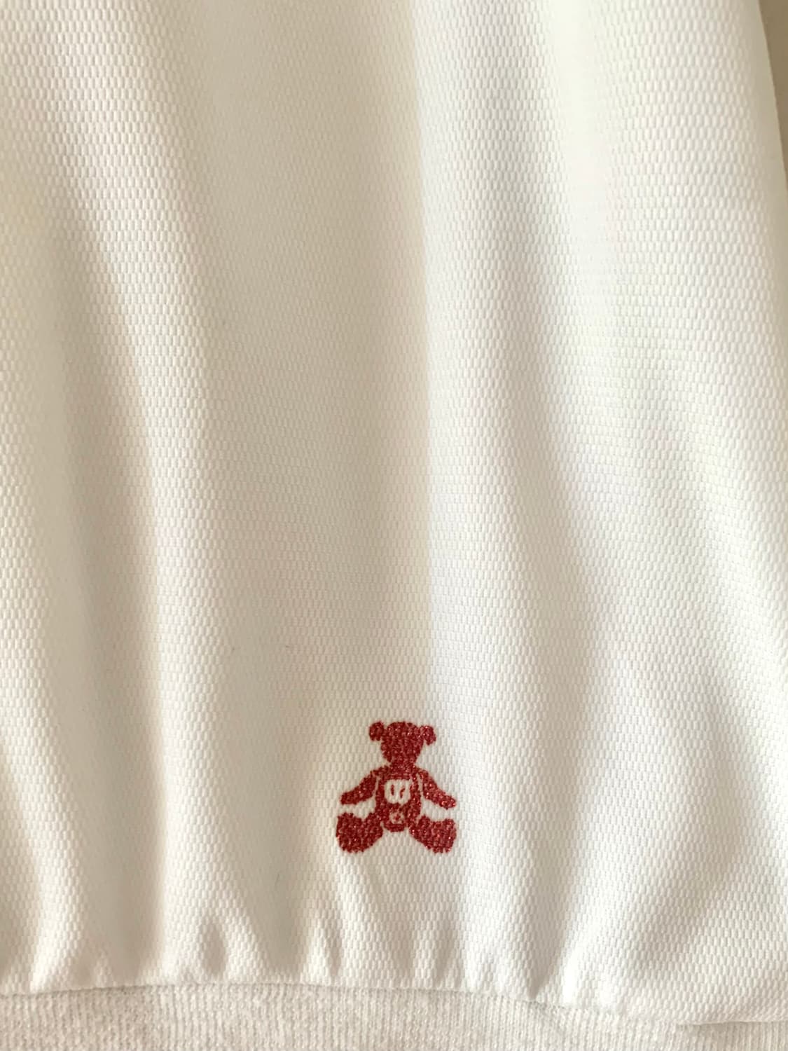 wilson y2k 키치 곰돌이 반팔 후드집업 상품이미지5