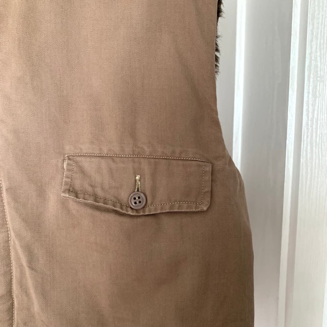 40s 빈티지 알파카 모헤어 라이너 베스트  상품이미지2