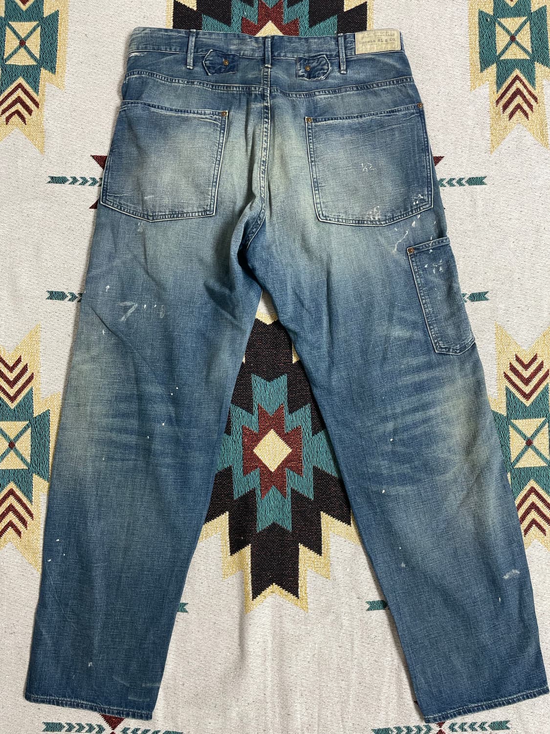 RRL 디스트레스드 카펜터 팬츠(33x30) 상품이미지3