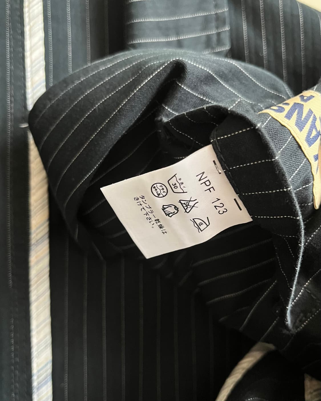 90-00s KANSAI YAMAMOTO Old Stripe Jacket 상품이미지7