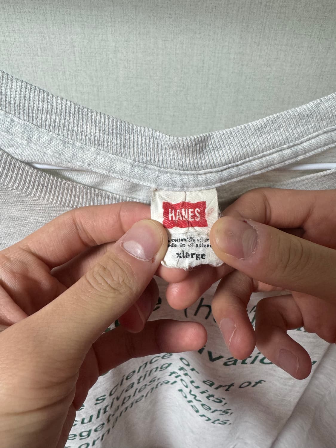 HANES 00s 90s vintage Tee 상품이미지2