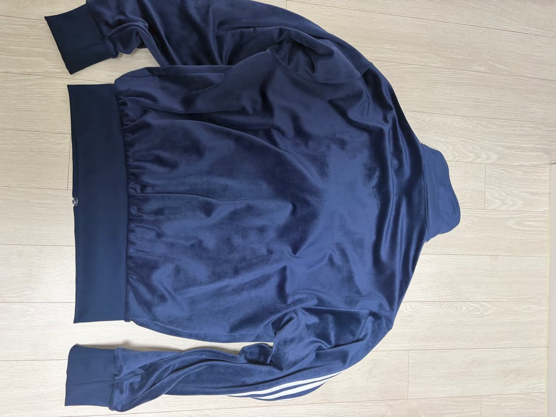 아디다스 파이어버드 벨루어 트랙탑 져지 - 나이트인디고(네이비) S 상품이미지3