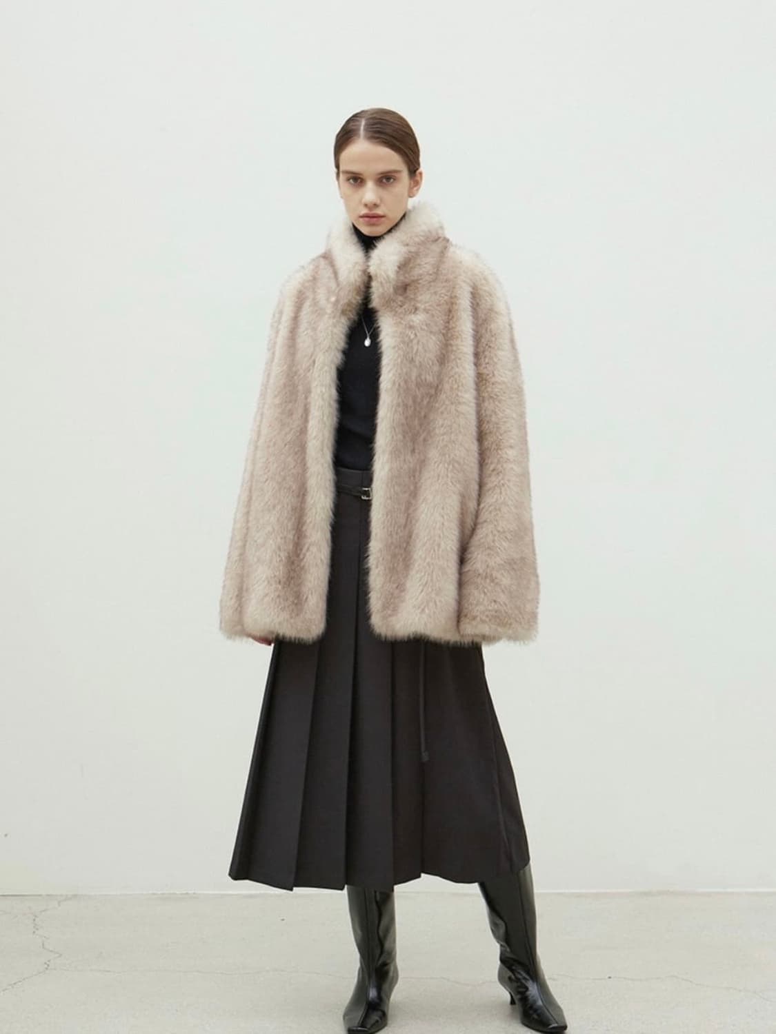 오브오브 퍼자켓 상품이미지1