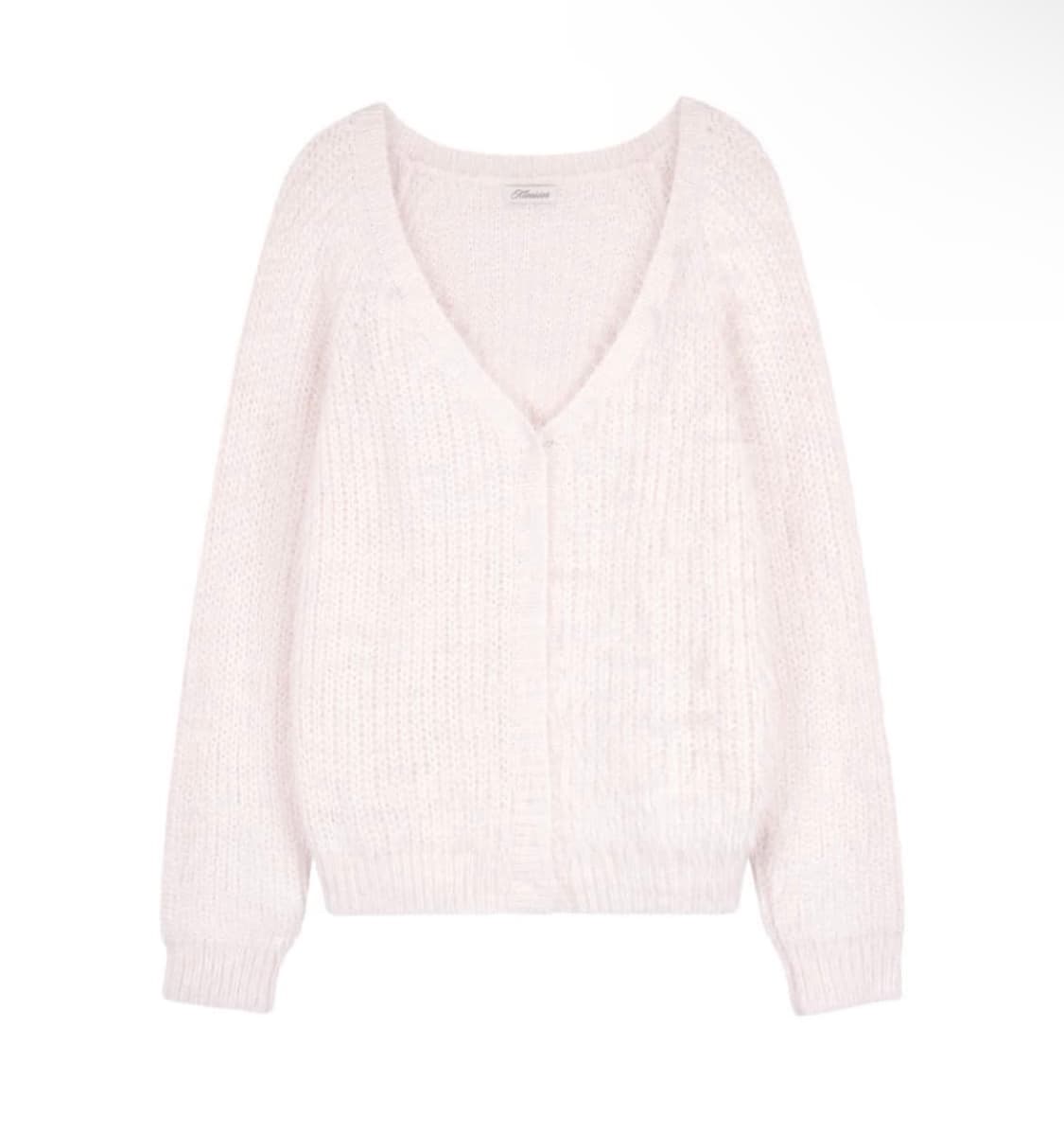 클리시어 슈가플럼 가디건 핑크 상품이미지1