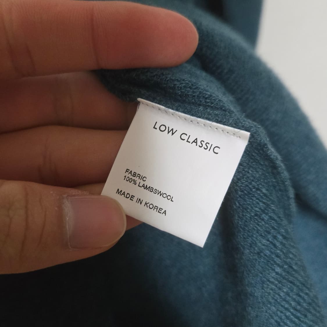 로우클래식 울 니트 (새상품) 상품이미지6