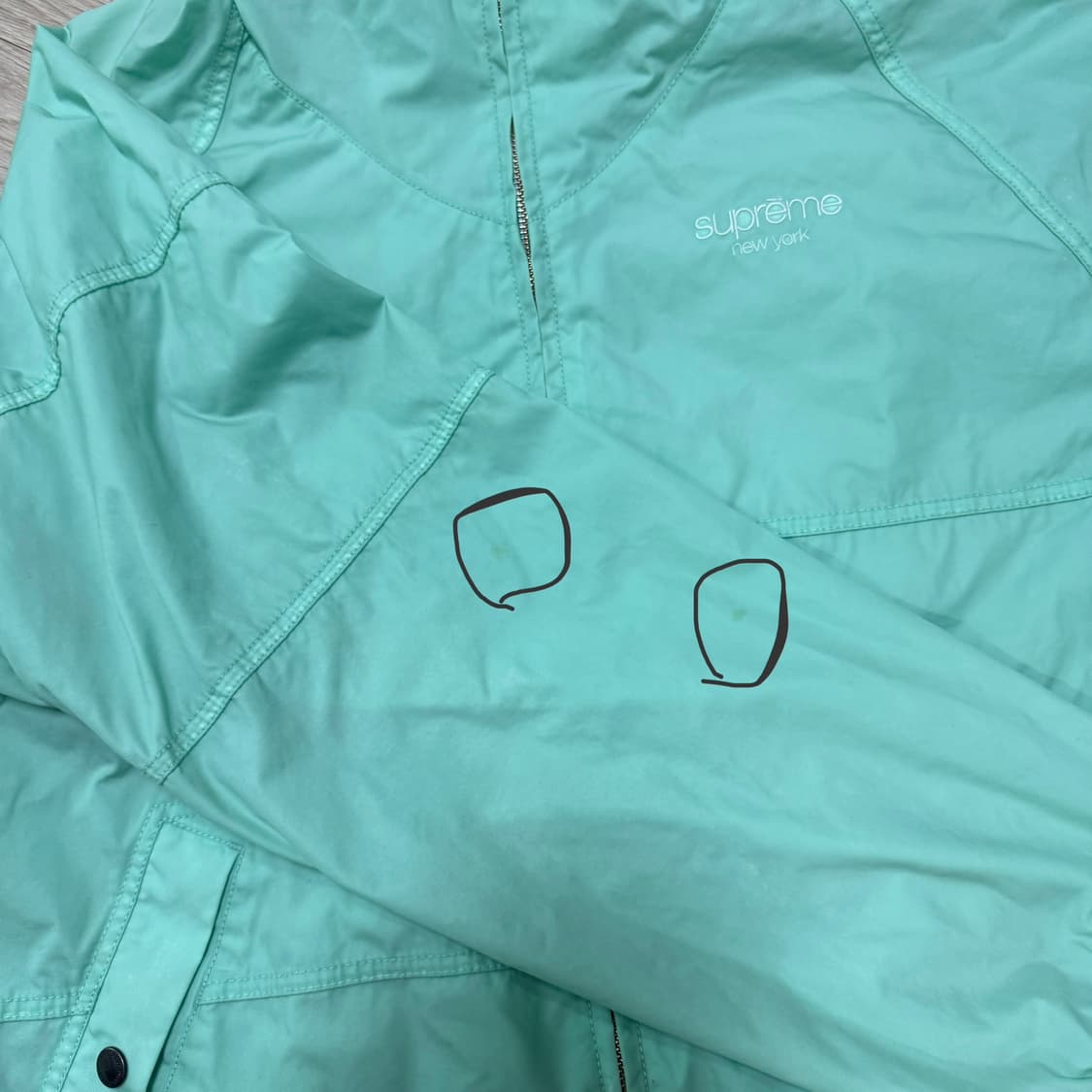 슈프림 코튼 후드 랭글런 자켓 상품이미지7