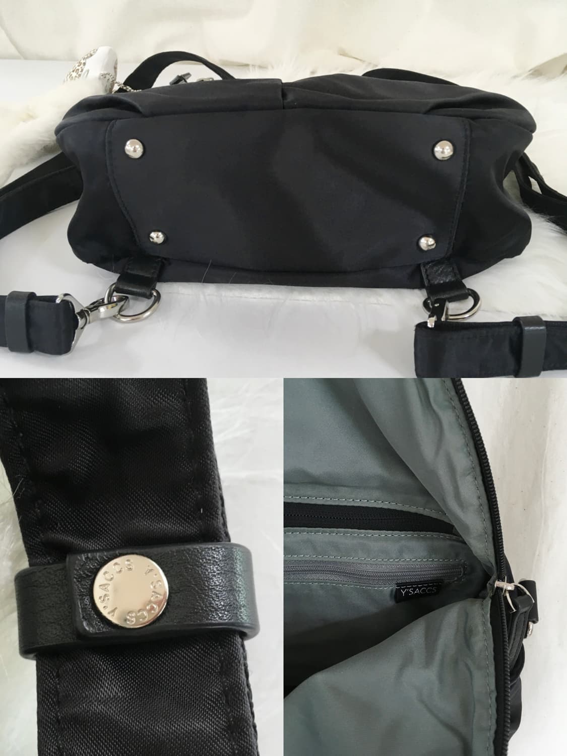 요지 야마모토 Ysaccs 나일론 백팩 상품이미지9