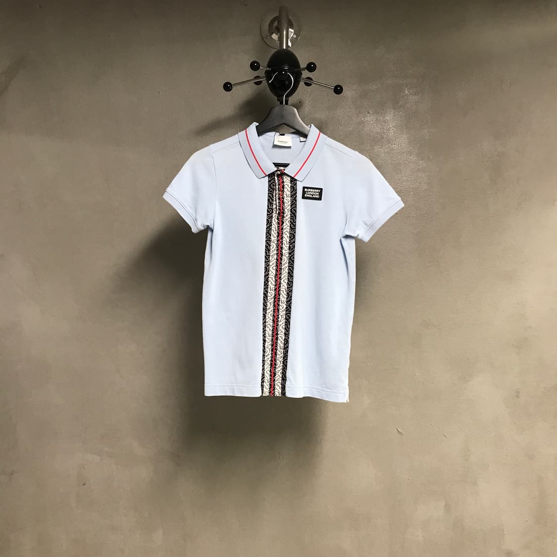 버버리 PK 반팔 카라티 14Y(W) 상품이미지1