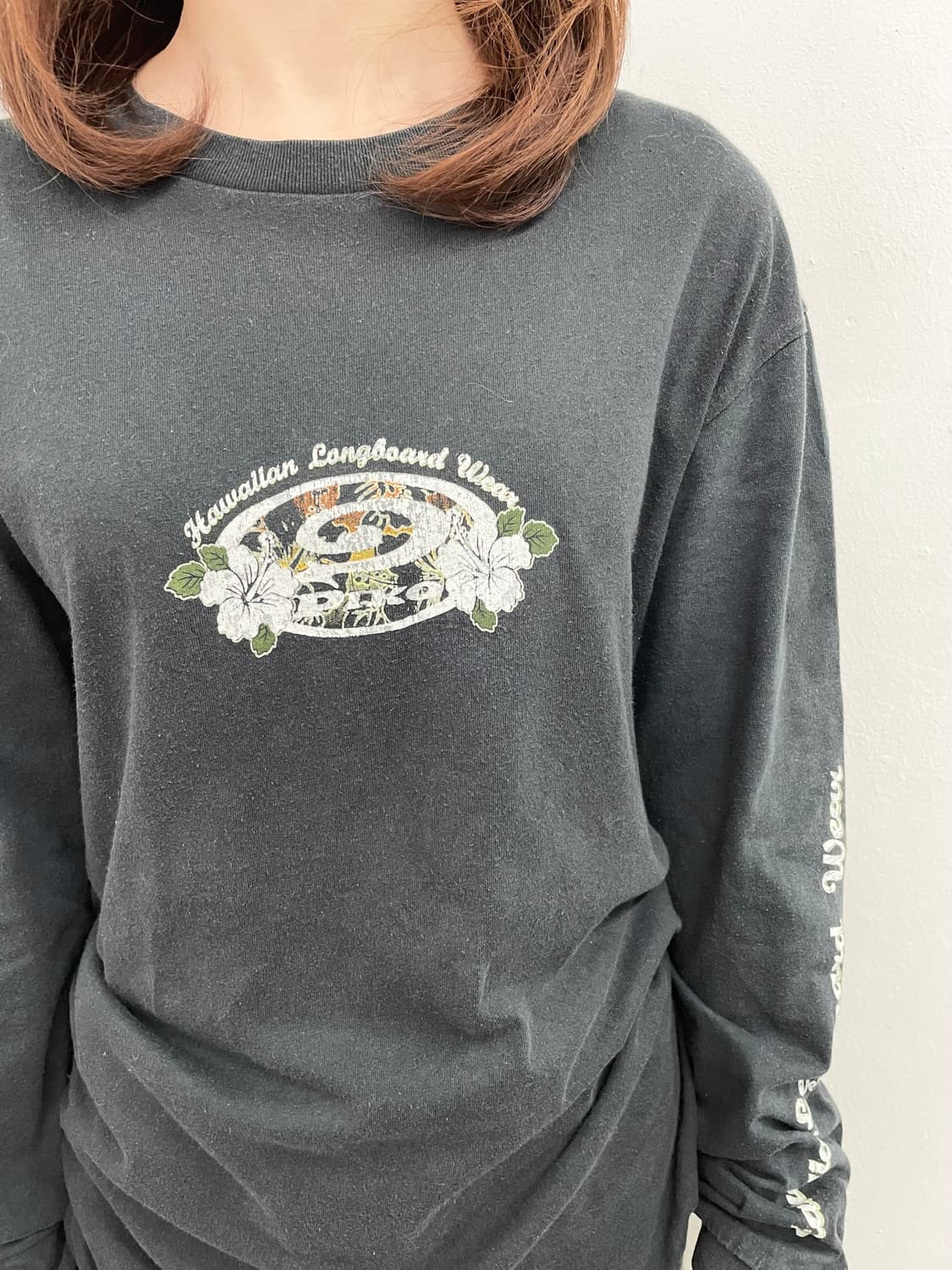 피코 하와이안 프린팅 롱슬리브 상품이미지3